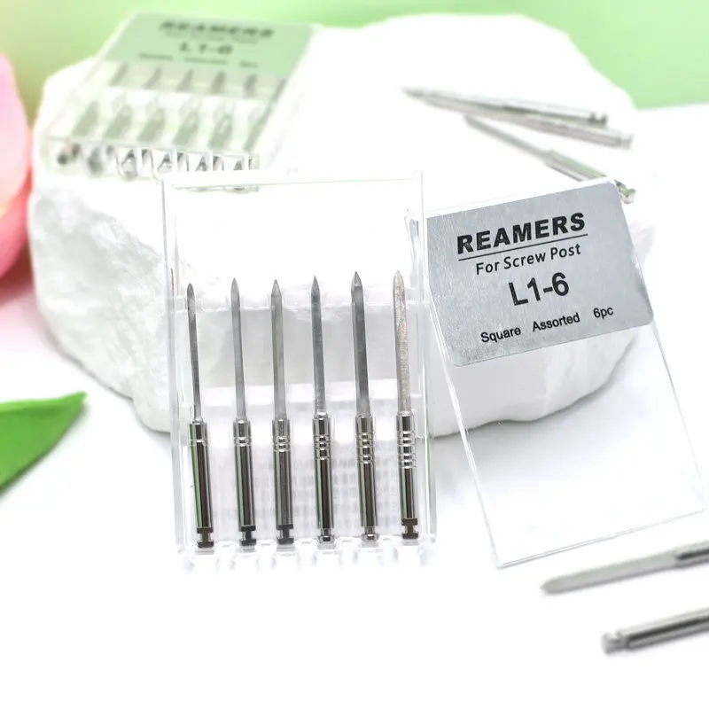 Dental Instrument Metal Reamers Drills For Screw Post Engine For Root Canal Dentist Tool Dental Clinic Lab Material