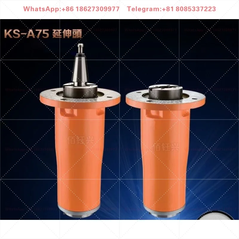 90 Degree Angle Head Automatic Tool Change Extended Milling Head Heavy Duty Gantry Milling Spindle Extension Head