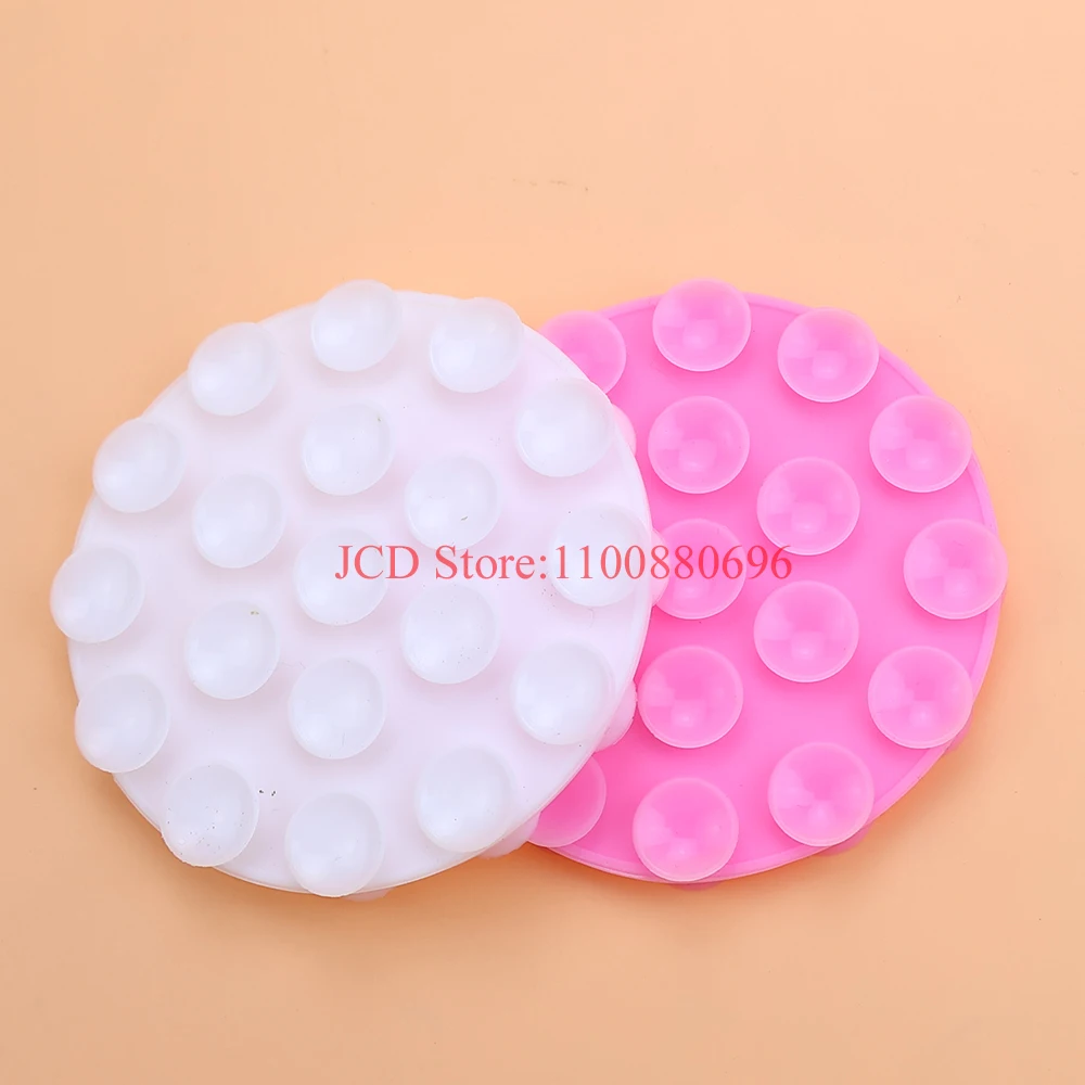 2 أو مزدوج الوجهين كوب شفط دائري دعم سيليكون قوي شفط الهاتف تحديد وسادة شفط قوس كأس الشفط