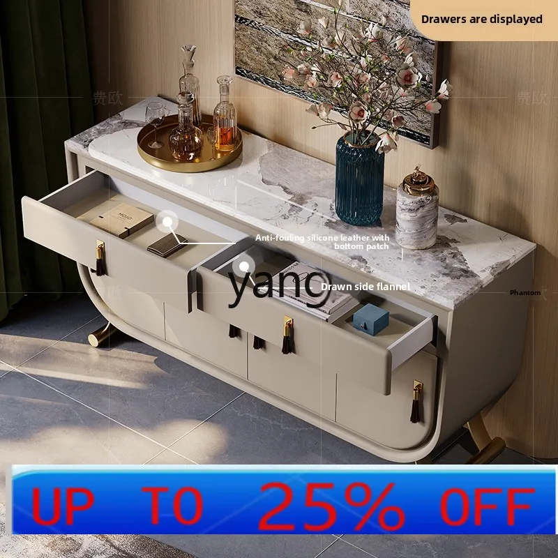 

Ltt Side Cabinet Storage Large Flat Floor Marble Restaurant Premium Entrance Shoe Cabinet