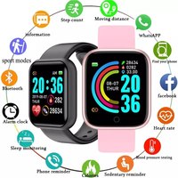 Multifunctional Smart Watch Men Women Bluetooth Connected Phone Music Fitness Sports Bracelet Sleep Monitor Y68 Smartwatch D20