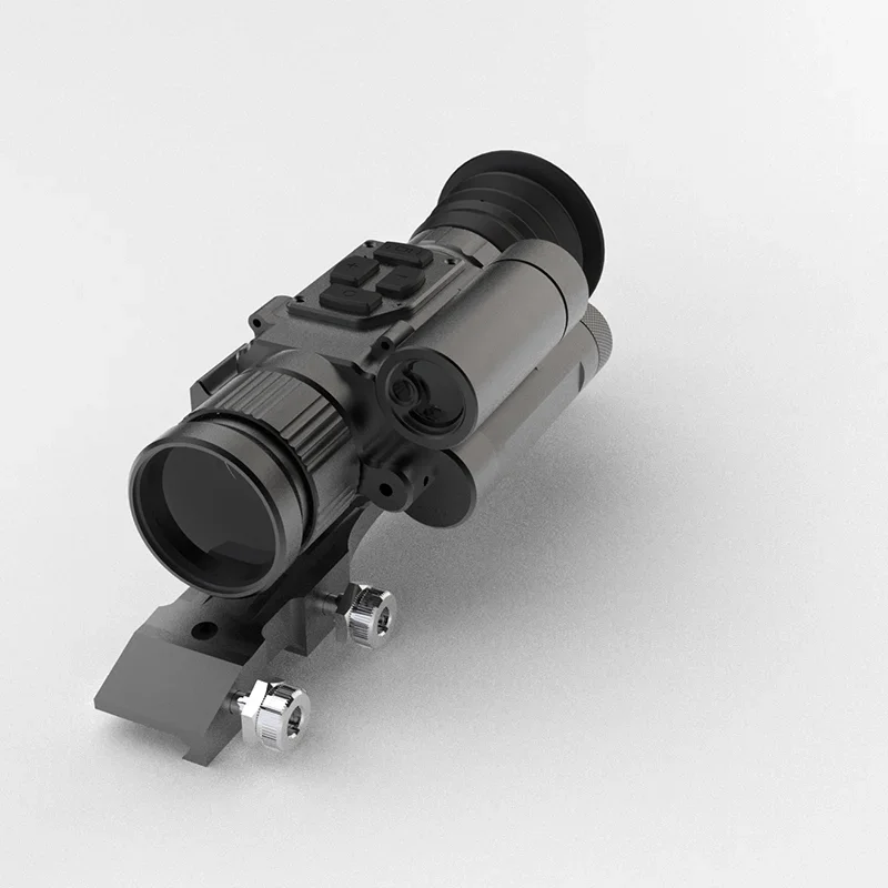 T723-RL IP67 1000m Real-time Rangefinder Thermal Imaging Monocular Thermal Scope Clip on Night Vision Thermal