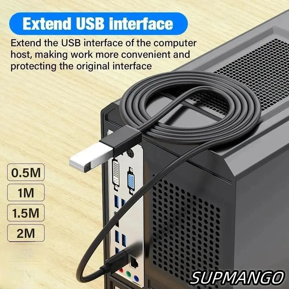 USB 3.0 Extension Cable Male To Female USB Data Cable Computer Mouse Keyboard Extension Connection USB Extension Cable