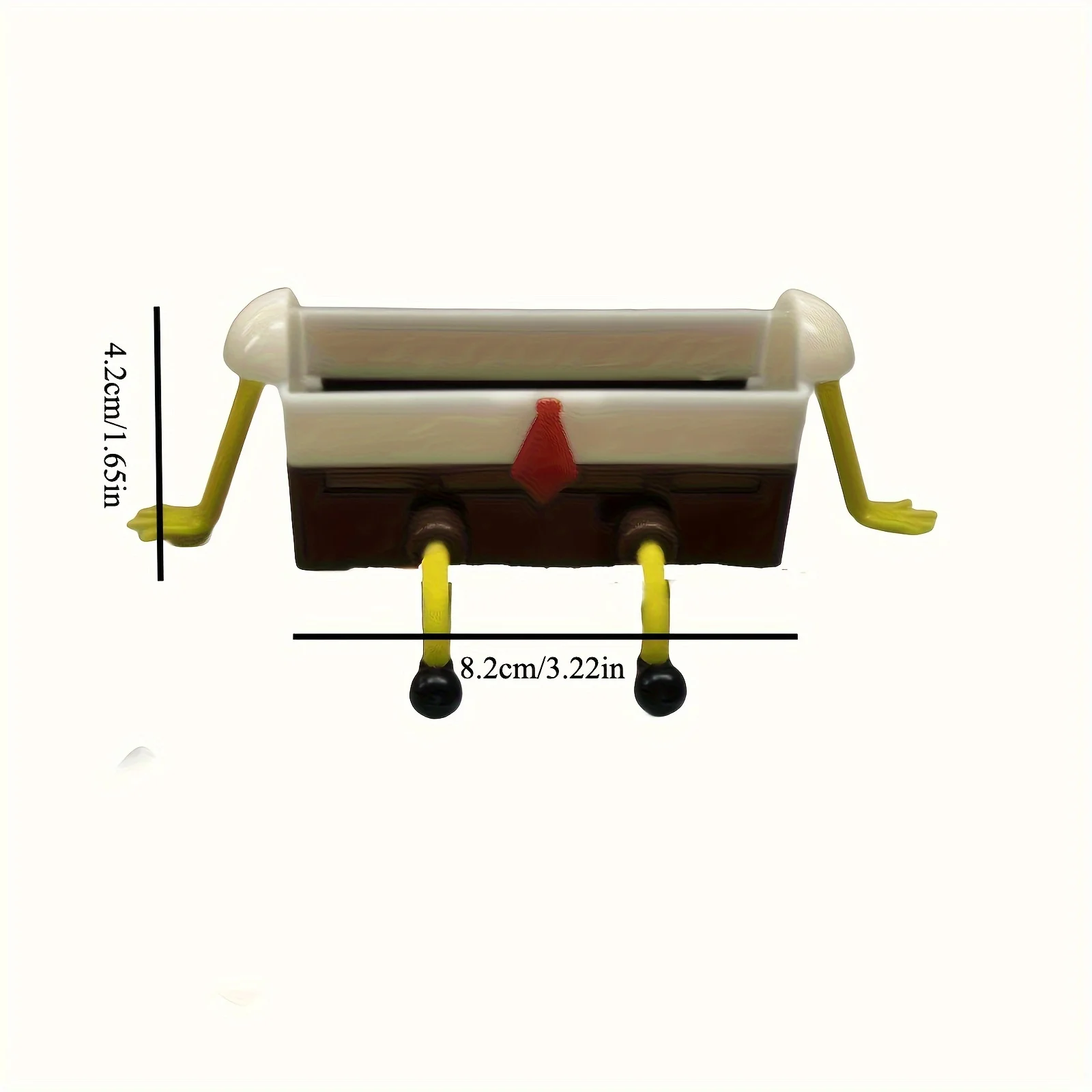 1 Stück Cartoon-Schwamm-Abtropfgestell – hängender Dusch-Organizer aus Kunststoff für Badezimmer-, Küchen- und Kaffeebar-Zubehör – Detail 2