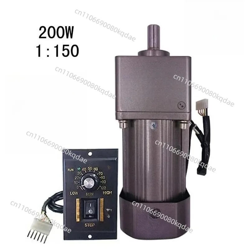 200W 6GU‑150K Gear Brake Motor,Single‑Phase Three‑Phase Fixed‑Speed with Regulator Industrial Hardware Parts