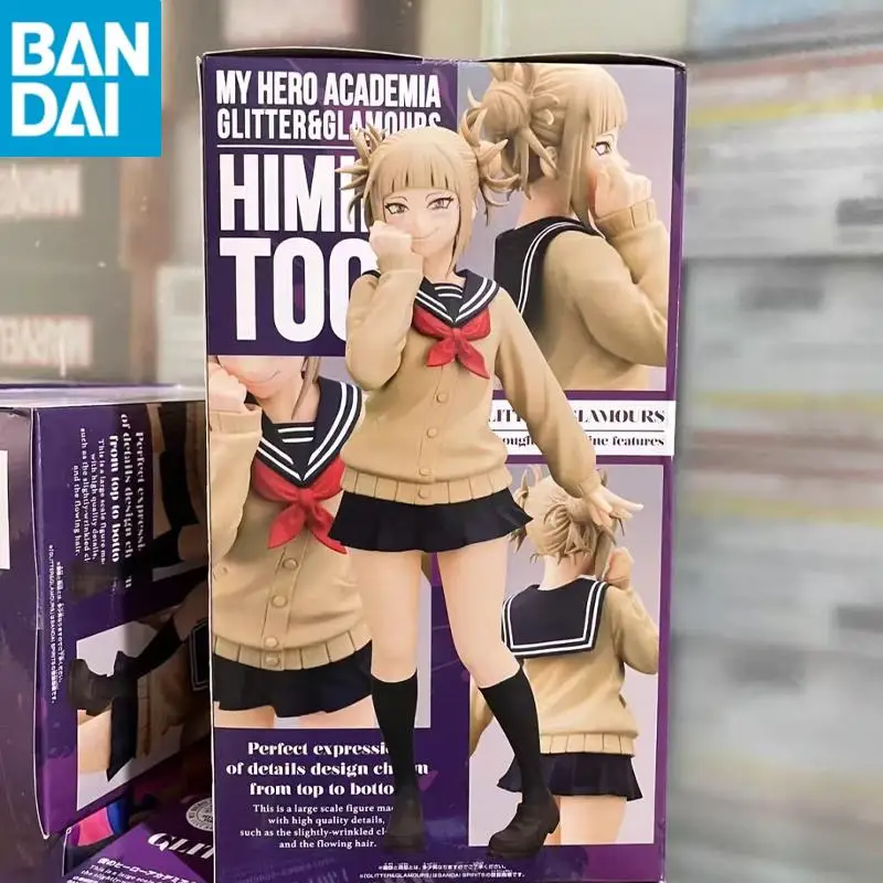 

in stock Genuine BANDAI NAMCO BANPRESTO Glitter&Glamours My Hero Academia Crossing my body PVC Anime Figure Model toy gift