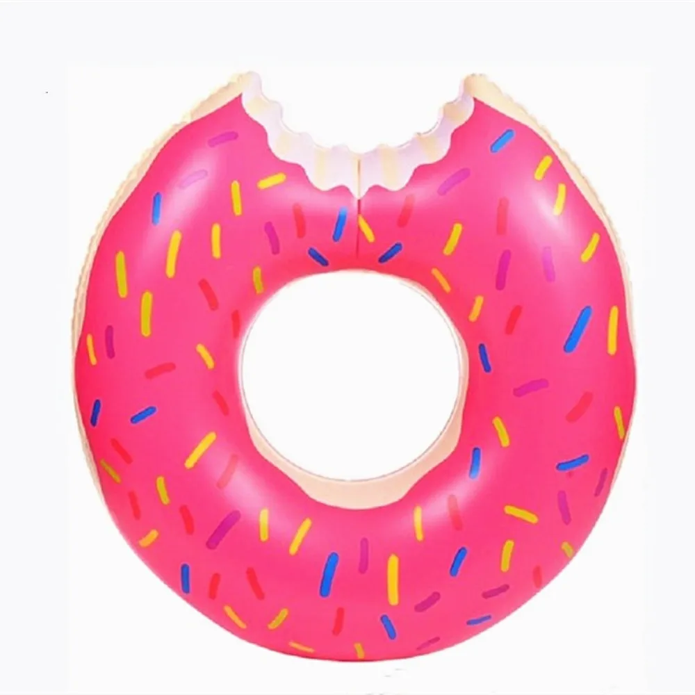 

Wholesale inflatable environmental protection pvc adult children donut pool floating inflatable boat swimming ring