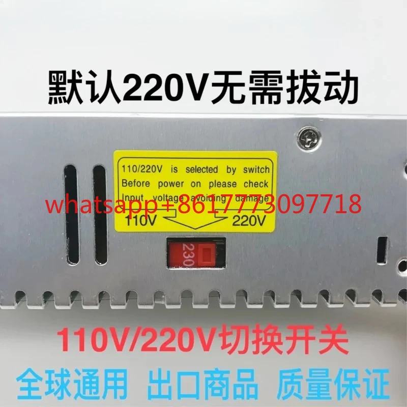 شاشة ديجيتال مزدوجة 0-48V10A480W مع الجهد والتيار شاشة ديجيتال قابلة للتعديل تيار مستمر تحويل التيار الكهربائي HJS-480-0-48 #4