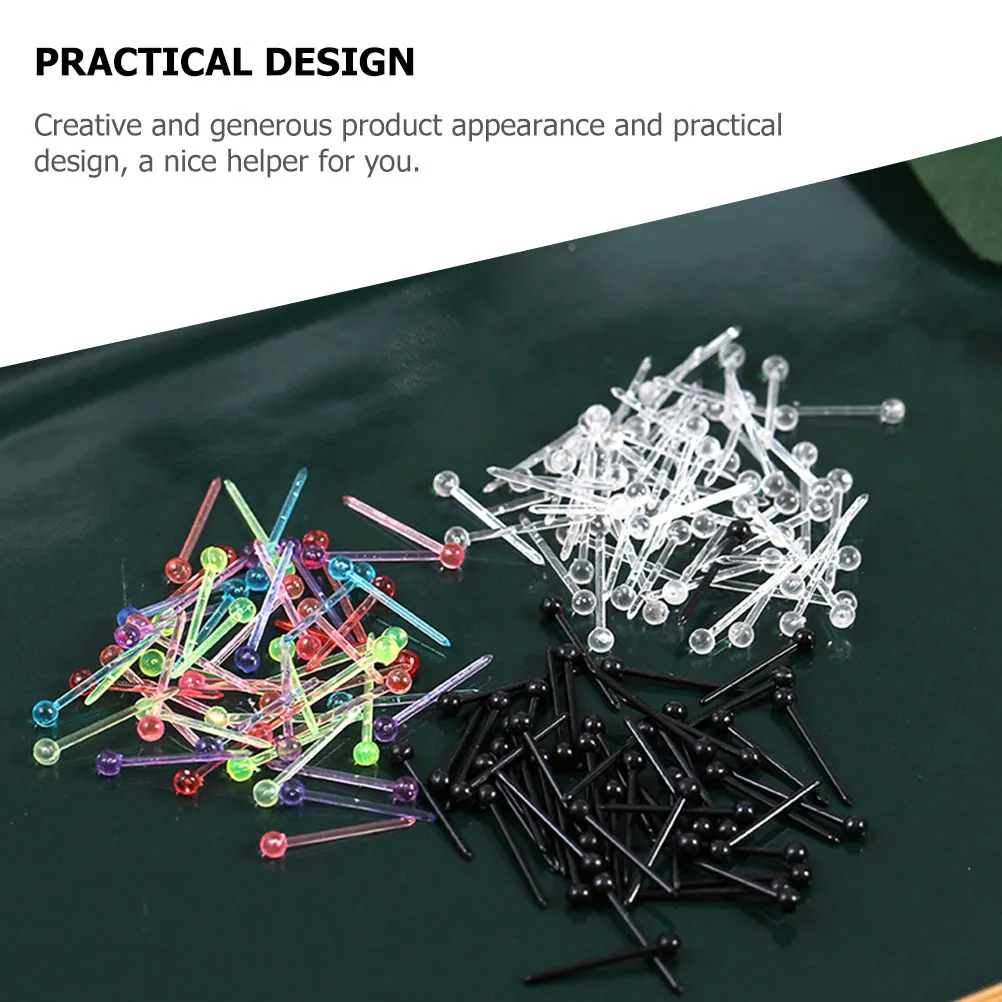 

1Set Lightweight Compact Earring Backs Girls Earring Supplies Break Resistance DIY Jewelry Accessories