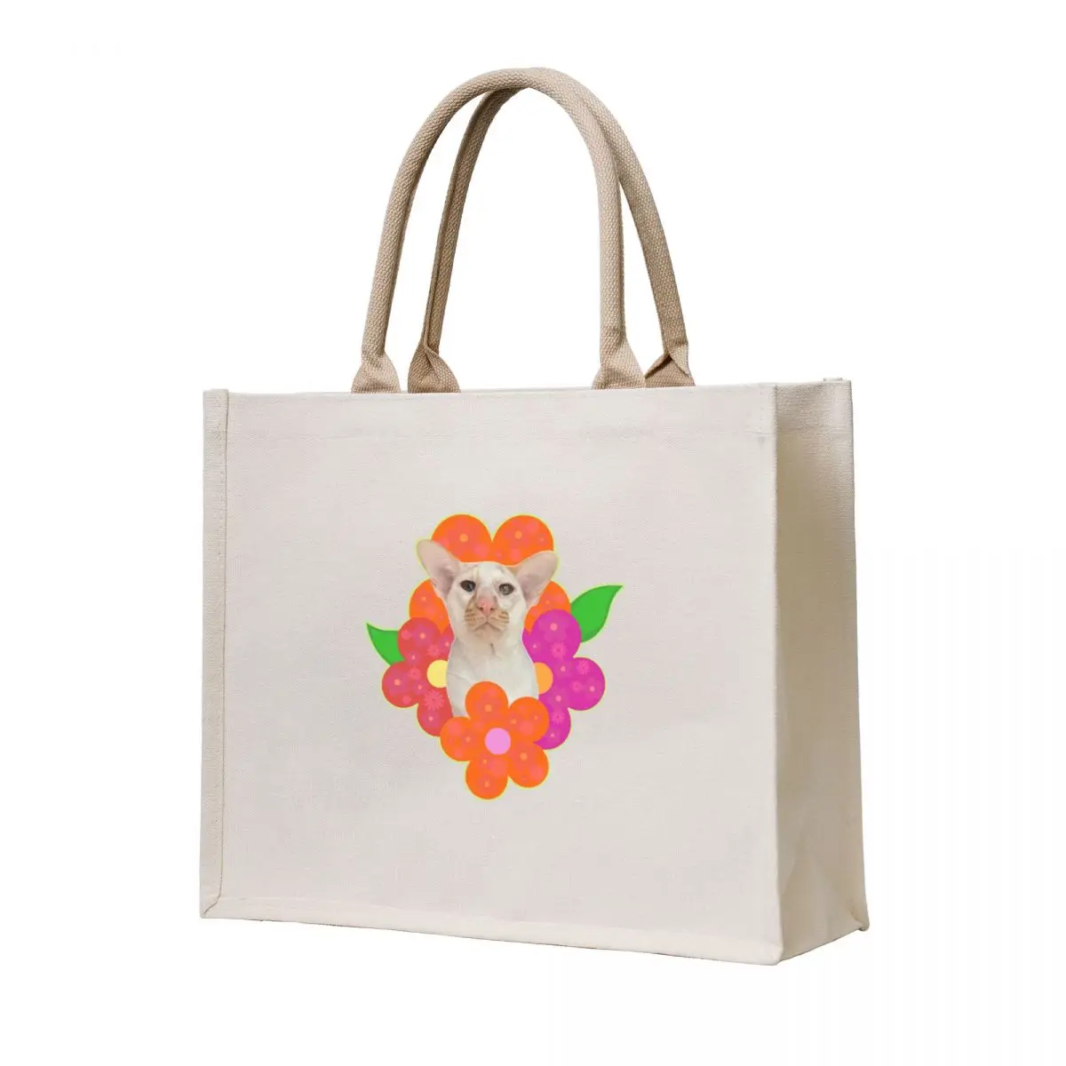 

Springtime Winston II Tote Bag Big bag women Canvas bag reusable shopping Portable shopping