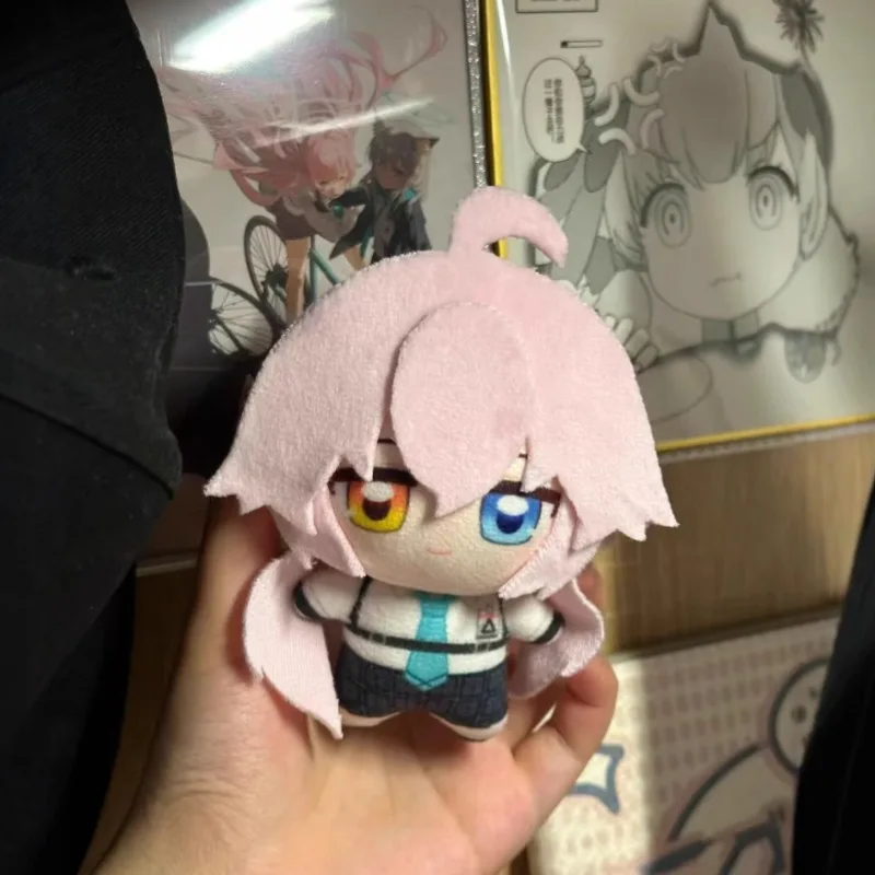 

Синий архив Sunaookami Shiroko, 10 см, хлопковая кукла, брелок Takanashi Hoshino, сумка для девочек, кулон, морская звезда, украшение для тела, подарок