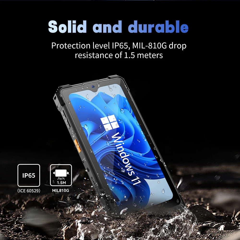 CENAVA 휴대용 컴퓨터 모바일 데이터 터미널 PDA 바코드 스캐너 IP65 산업용 러기드 PDA