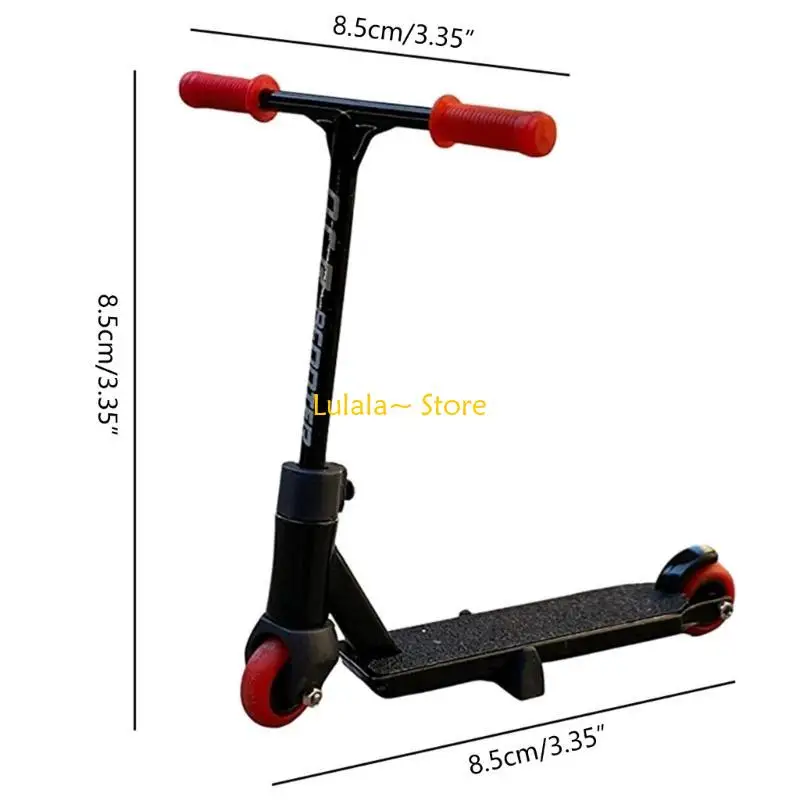 Y4QA Mini Vinger Rolschaatsen Vinger Scooter Mini Shorts Set Vinger Speelgoed voor Peuter Volwassen Ontwikkel Behendigheid en