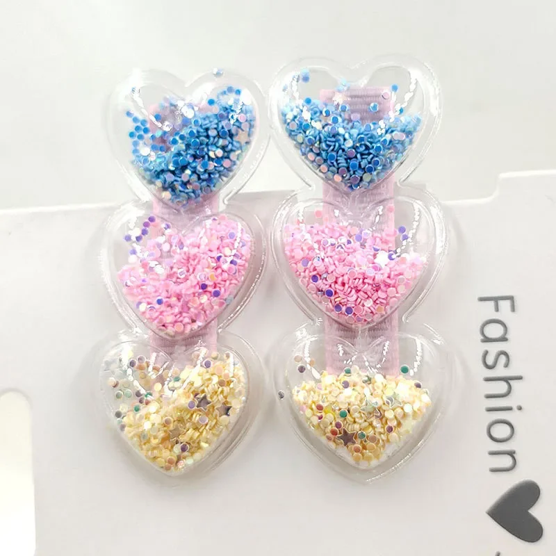 Colors Cute Pet Cat and Dog Hairclip Hairpin Pet Heart Shape Hair Accessories Pet Dog Beauty Product