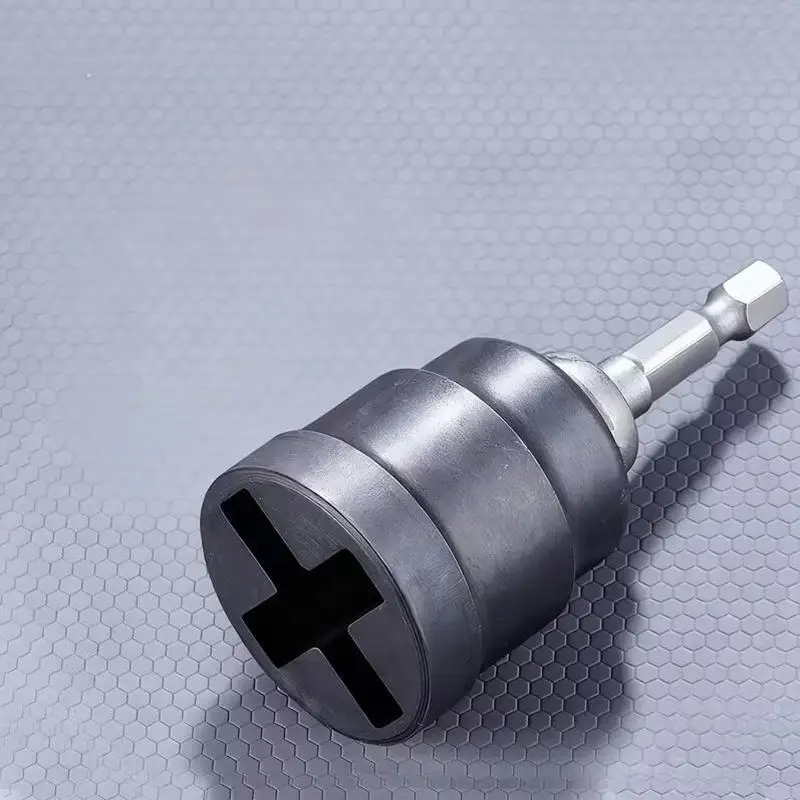 Adaptateur universel pour cric à ciseaux en acier au chrome-vanadium, accessoire pour perceuse à percussion électrique, clé à cliquet, outil de levage de voiture