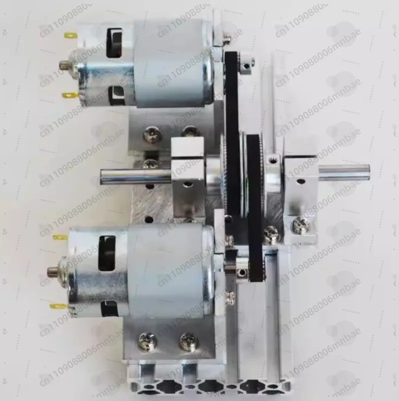 

Двухшпиндельный приводной комплект для двигателя постоянного тока 895 - Высокомоментный зубчатый шкив - Синхронное колесо с 60 зубьями