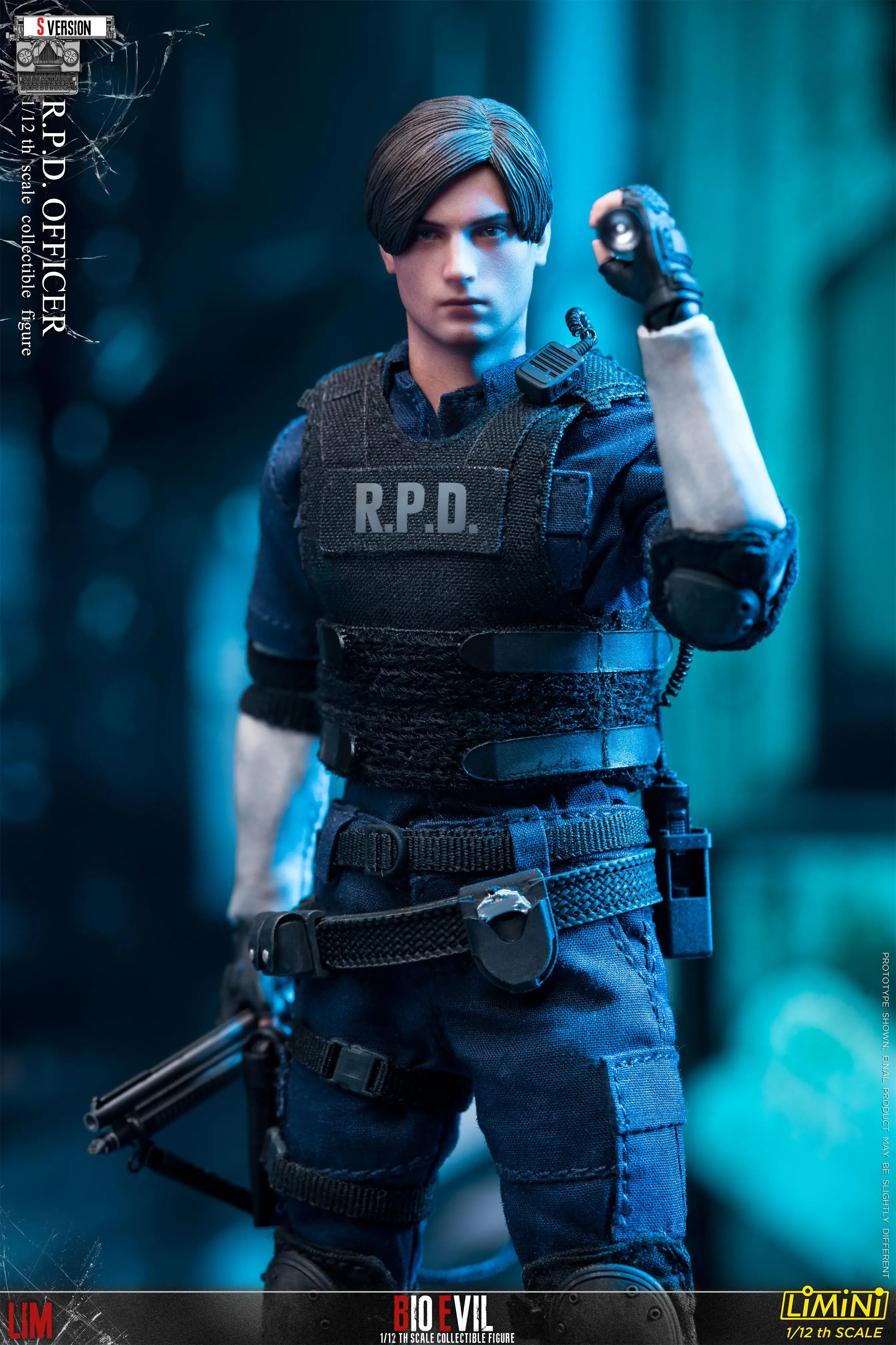 LIMTOYS LiMiN 1/12 Police Officer RPD LEON Figure Model S Version 6'' Male Soldier Action Doll