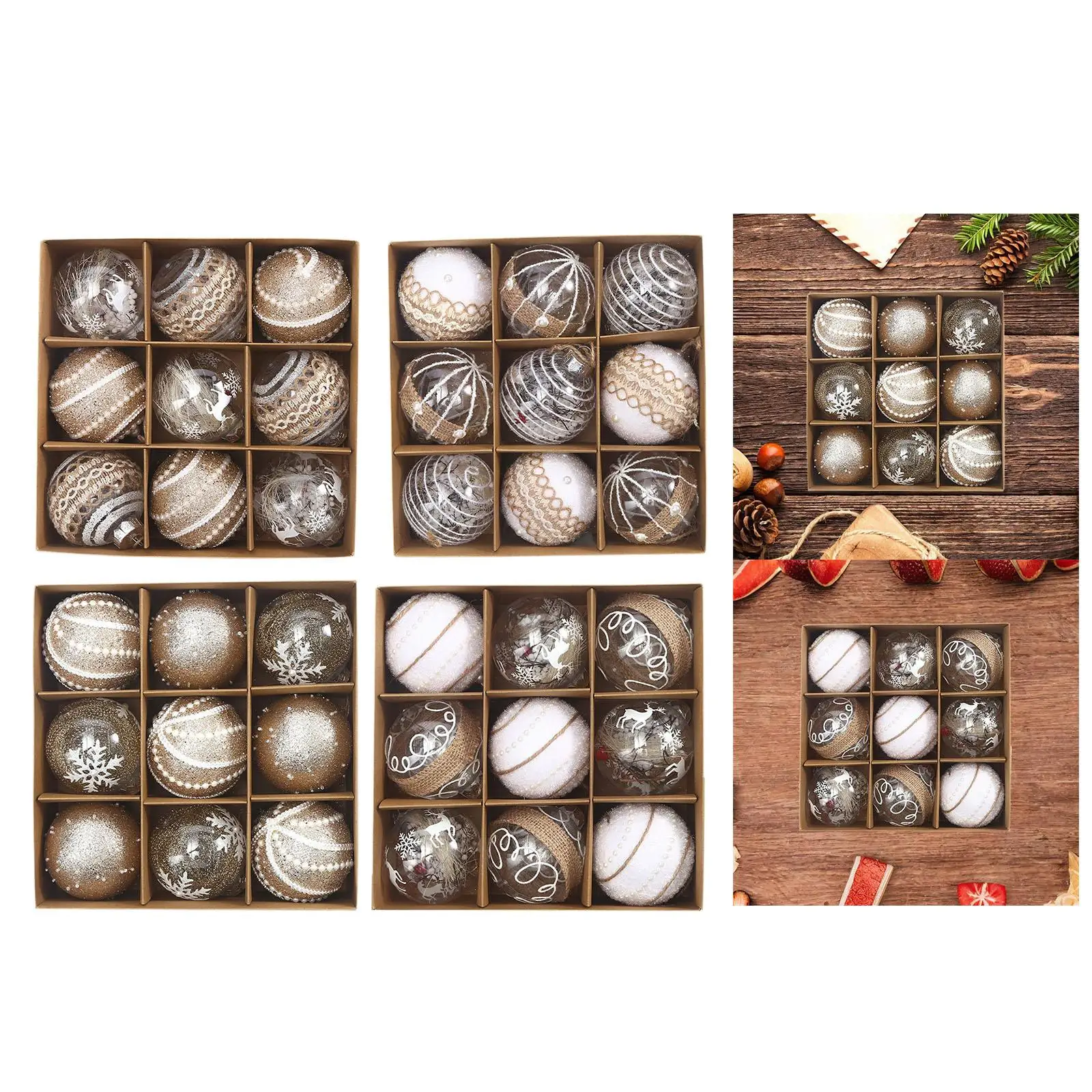 9X Christmas Balls … - image