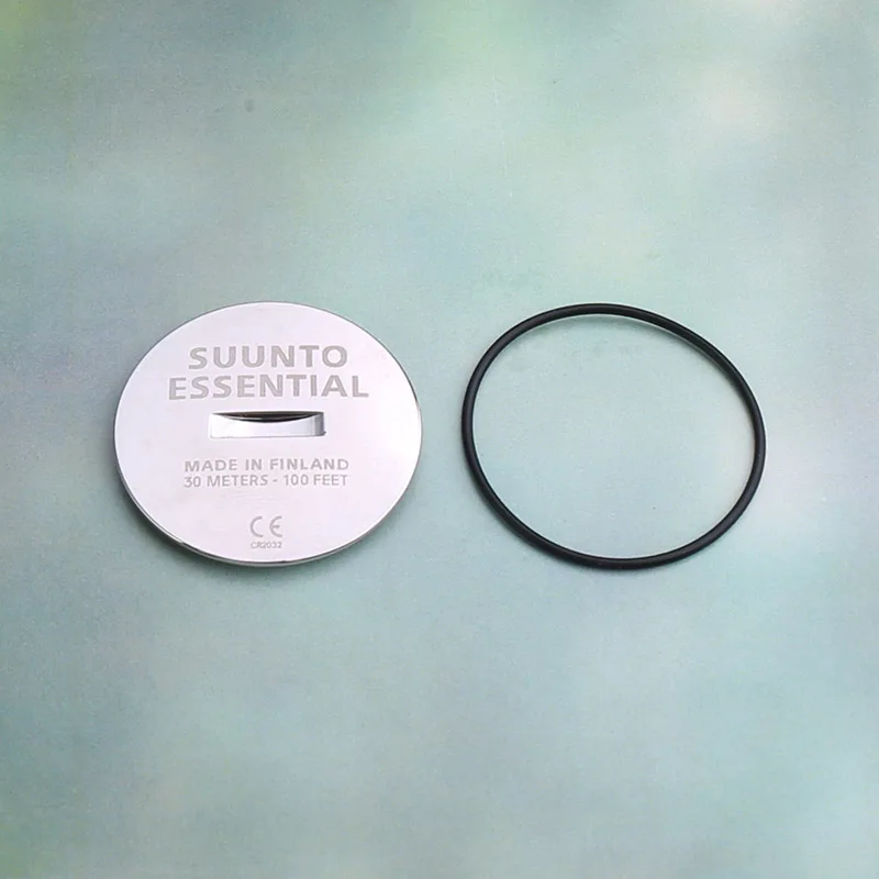 إكسسوارات حزام الساعة للرجال متوافقة مع سلسلة ساعات SUUNTO CORE وبطارية مخصصة وغطاء خلفي من الفولاذ المقاوم للصدأ وحلقة أختام للنساء