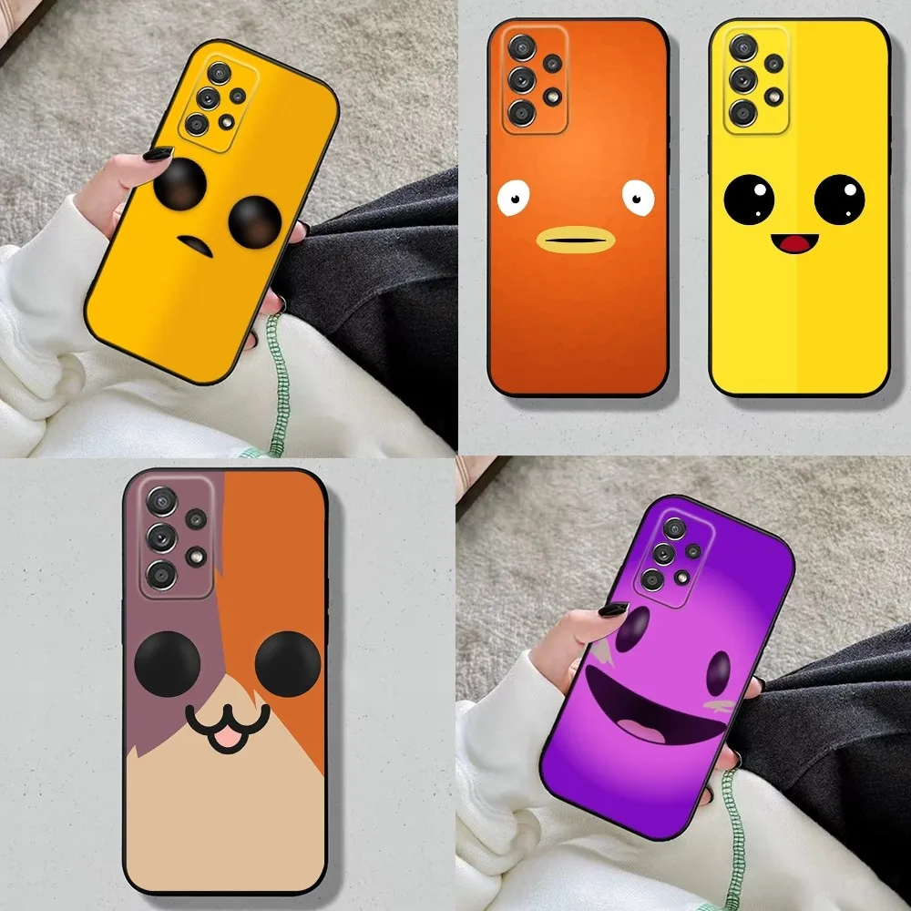 

Phone Case For Samsung S24,S23,S22,S21,S20,S10,S10E,S9 Plus FE Note 20 Plus Banana F-Fortnite Black Cover Shell