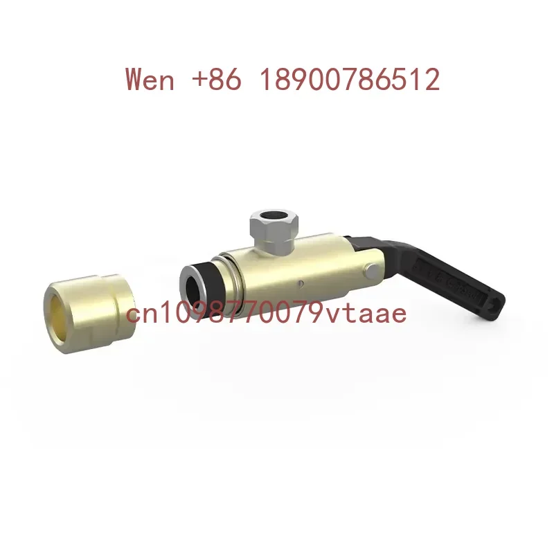 GripSeal G20A OEM Aluminum Alloy Polished Pneumatic Lever Handle Actuated External Sealing Connection Tool Neoprene Seal G1/8