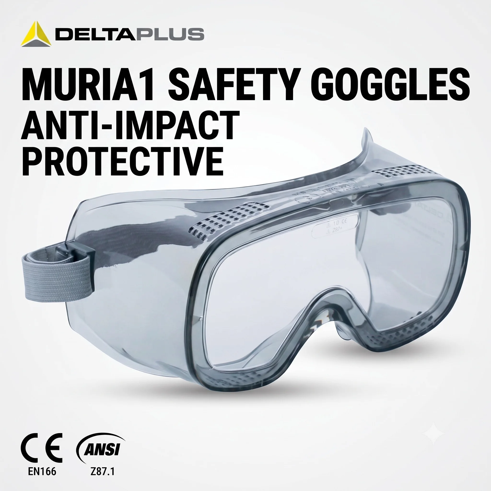 DELTA MURIA1 Safety Goggles Over Glasses Engineering Ppe For Home And Workshop Gafas De Seguridad Industrial Lentes Clear z87.1