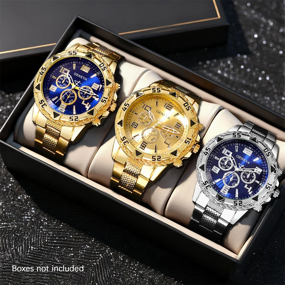 fashionable new men's quartz watch, suitable for daily wear and holiday gifts
