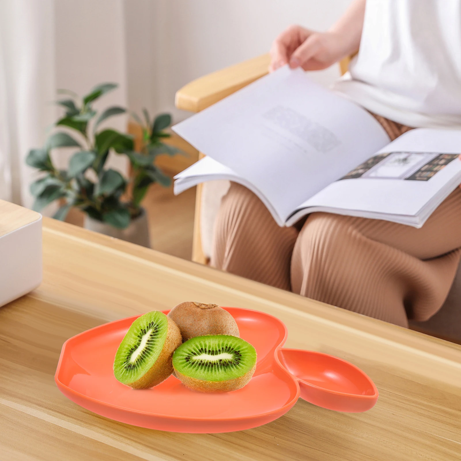 

Condiment Serving Tray Plate Platters Dip Dishes Sauce Dipping Plates and Holder Dumpling