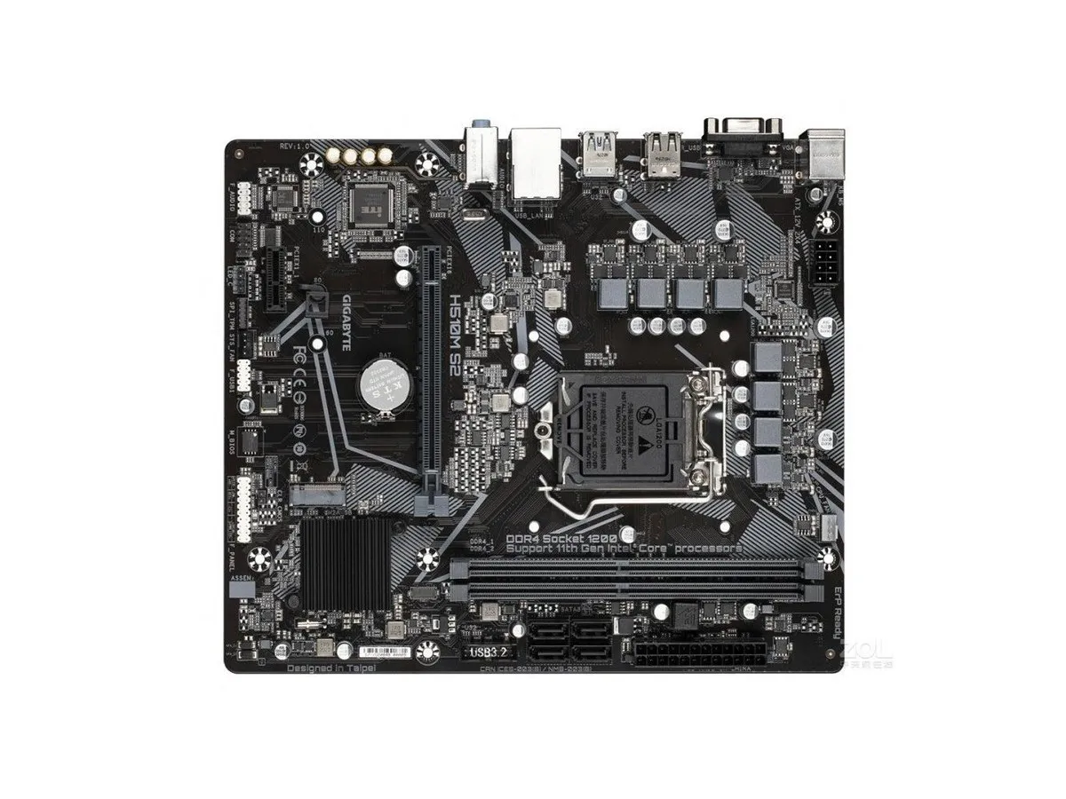 

For Gigabyte GA-H510M S2 /H510M H PC 1200 Main Board Support 10 11 Generation U Support M2