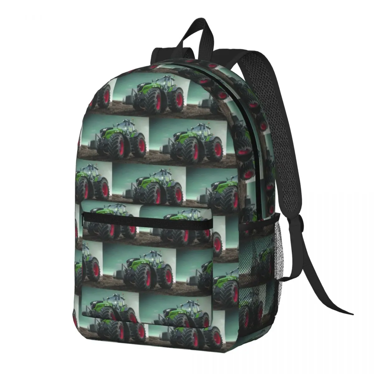 

Farming Tractor Fendt Backpack Daypack Large Capacity Children BookBag School Bag Shoulder Bags for Men Women