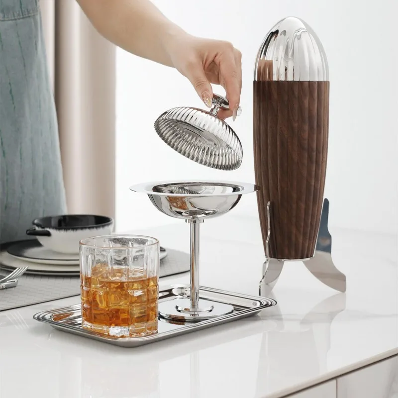 

Modern Stainless Steel Dessert Cup Cocktail Cup with Lid Icecream Cup Aromatherapy Holder Advanced Container Ornament Home Decor