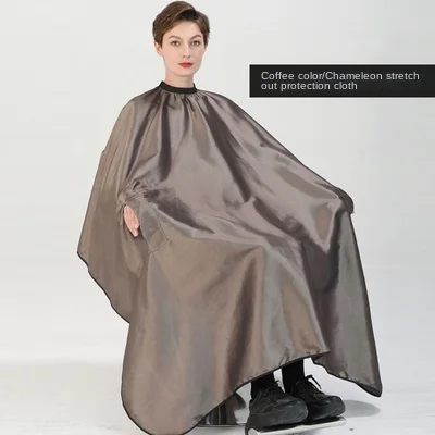 Barber custom Ultra large transparent hairdressing apron non-stick  professional  salon Barbershop