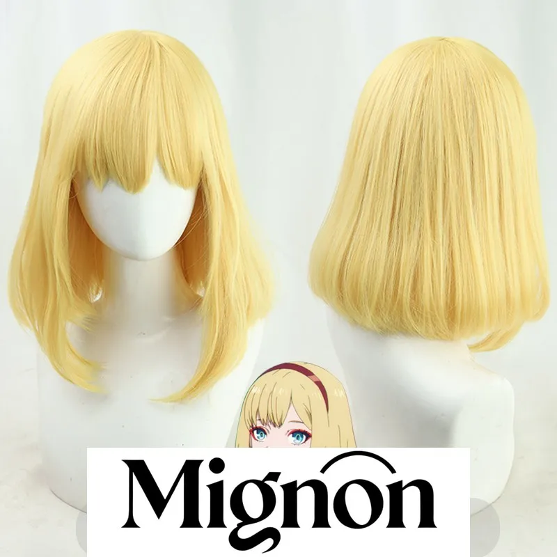 

Такт Оп. Destiny Cosette парик для косплея золотисто-желтый подарок на Хэллоуин