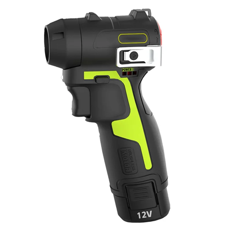 A73E-Cordless Rechargeable Blower 190W Max Speed 130000Rpm 2.4N For Worx 12V Green Battery Not Included Screwdriver Power Tools