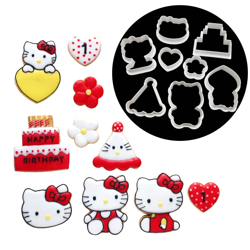 Gingerbread House Christmas Unicorn Cake Cutter Cookie Biscuit Mold Fondant Decorating Tools Kitchen Chocolates Baking Tools