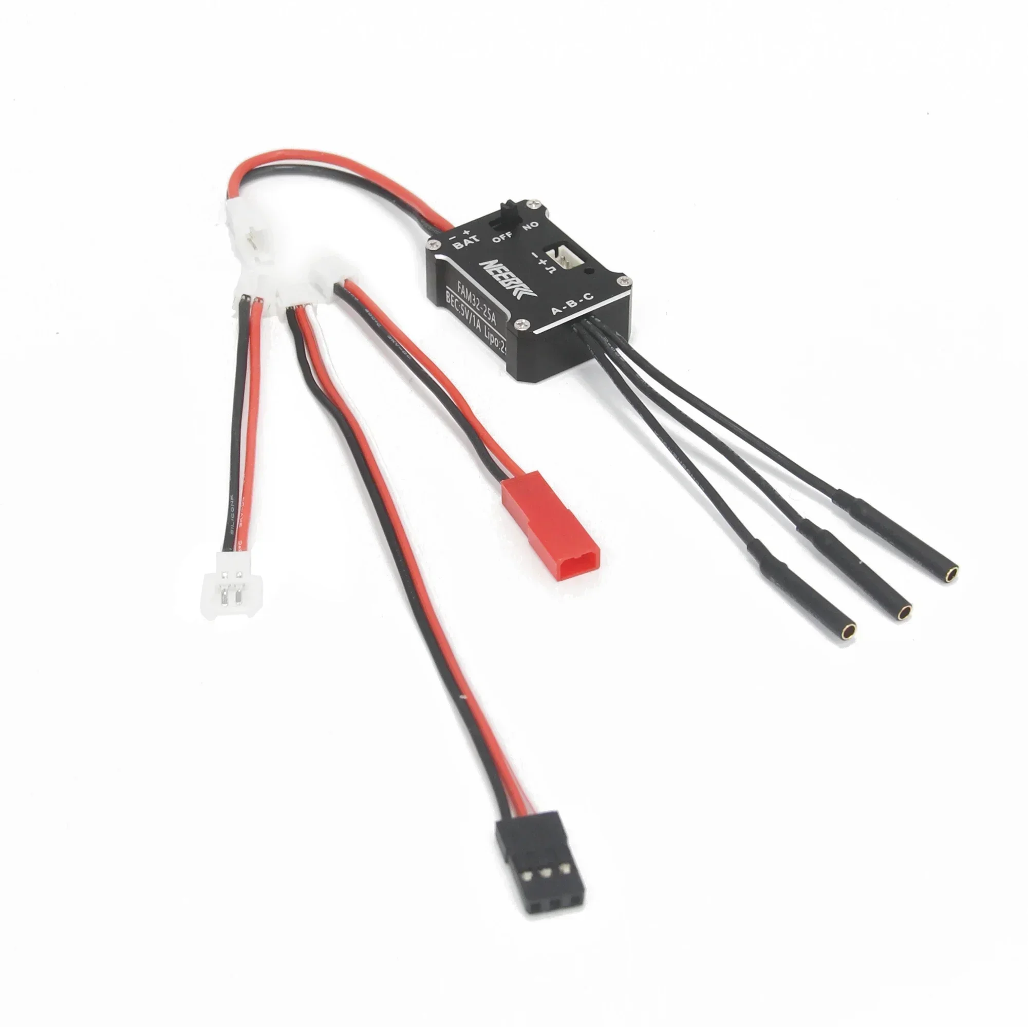 Бесщеточный двигатель NEEBRC 1224 4000KV 5000KV с регулятором скорости FAM32 25A ESC для 1/18/ 1/24 1/28 RC Crawler Car FMS SCX24 FCX24 FCX24M, обновленная часть