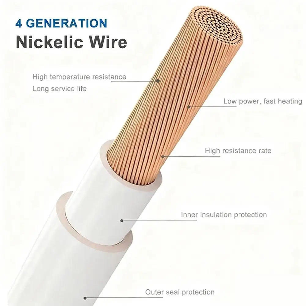 Funda para asiento de coche con calefacción de 12-24v, tela calefactora para asiento de coche rápida de 30'/protector de asiento de coche con calefacción de franela, funda calefactora para asiento de coche de 25W