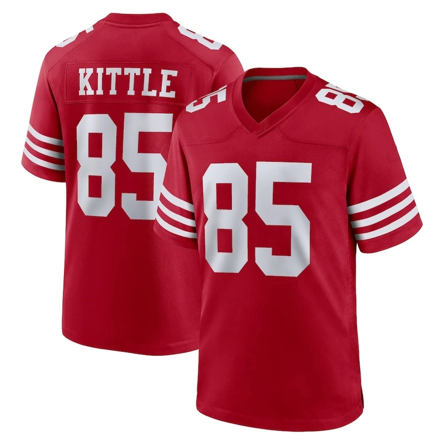 Customized San Francisco Embroidered Football Jerseys Men Women Youth Purdy Samuel Sr Bosa Shirts