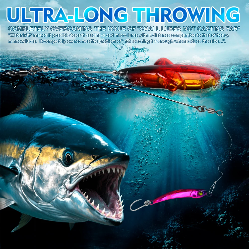 Proberos 35/45G Topwater Angelköder Popper Künstlicher Bleistift Harter Köder Weitstreckenwurf Schwimmendes Angelgerät Swimbait – Detail 7