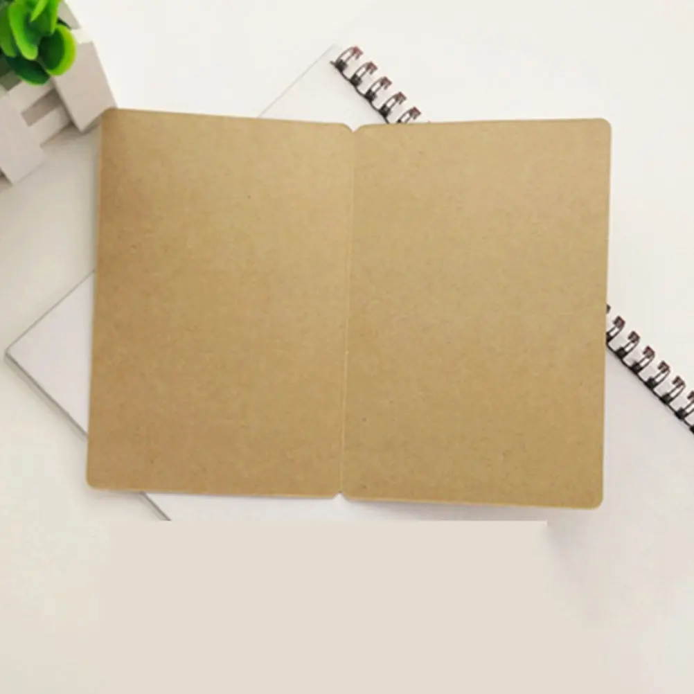 

20Pcs Blank Rustic Note Cards Kraft Paper Blank Greeting Cards DIY Wedding Invitation Card Stock for Crafting Folded Card Stock