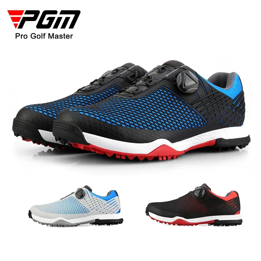 

PGM Golf Men's Waterproof Shoe Cushioned Sole Autumn and Winter Men's Shoe Golf Shoes