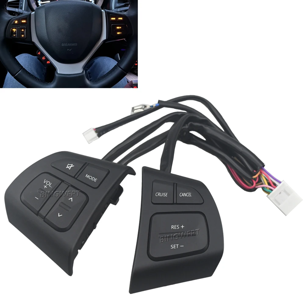

Новый переключатель круиз-контроля для Suzuki Vitara 2016-2018, автоматическая автомобильная многофункциональная кнопка громкости звука на руле