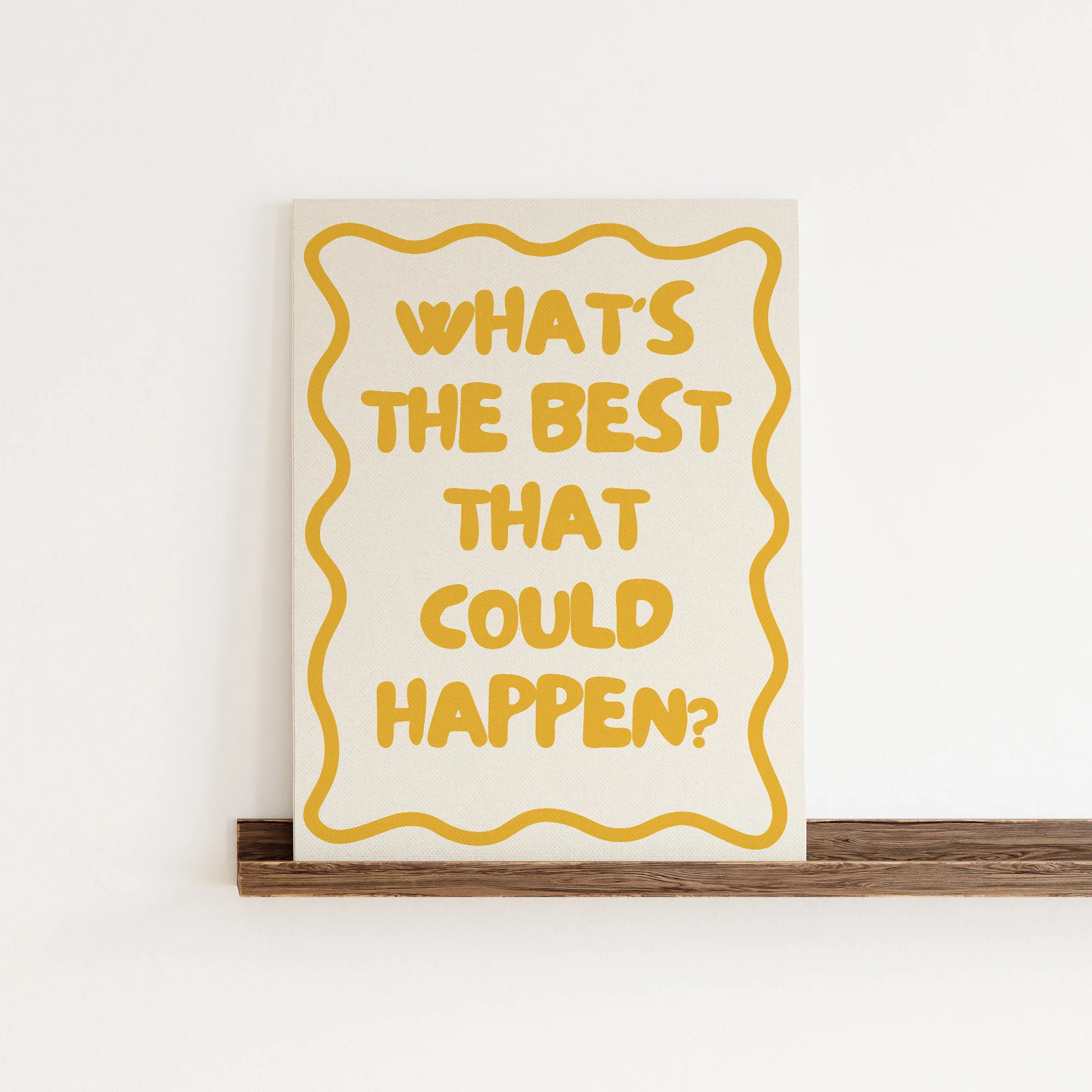 ما هو الأفضل الذي يمكن أن يحدث اقتباس حديث جدار الفن يطبع قماش اللوحة المشارك صورة لغرفة المعيشة المطبخ ديكور المنزل #3