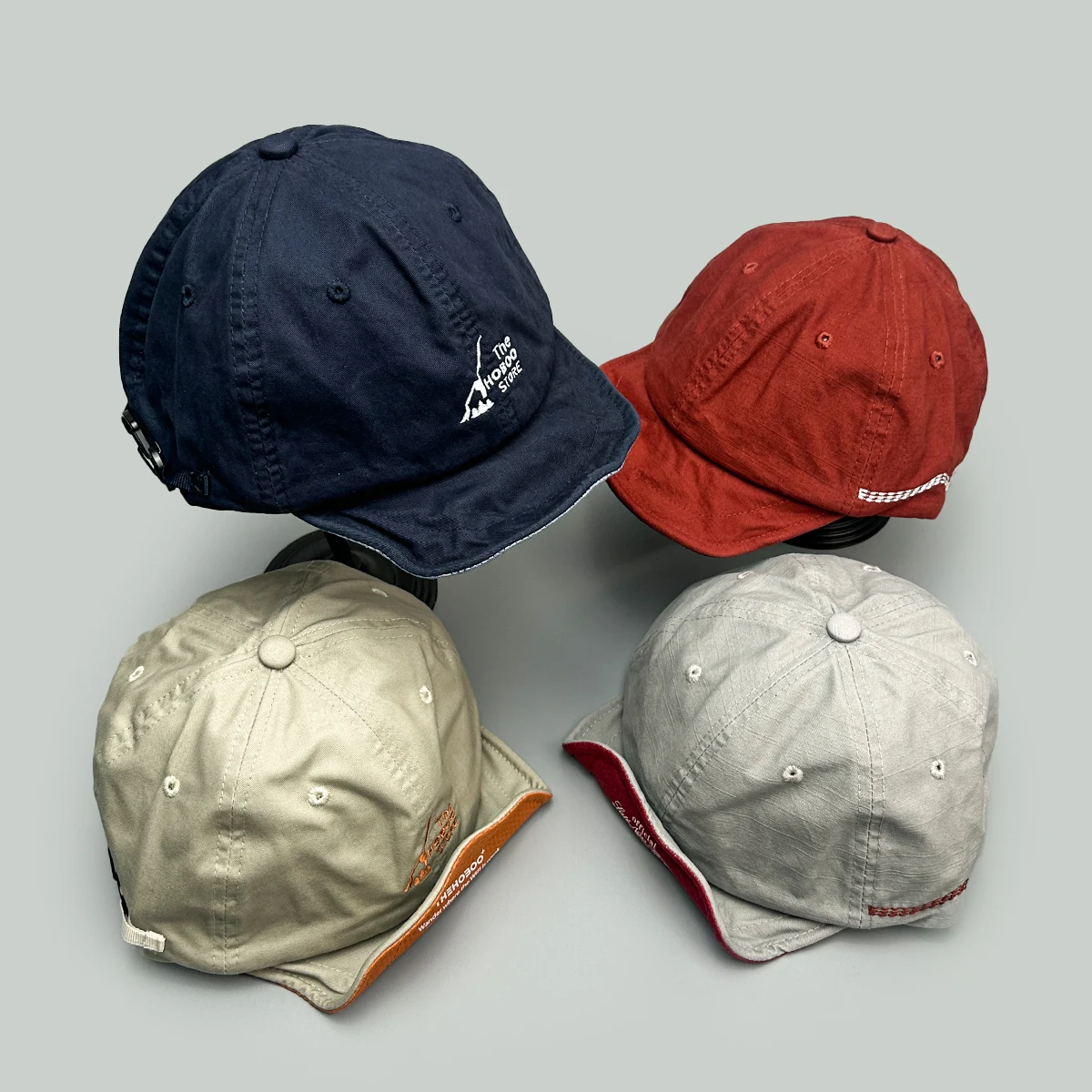 

Retro Niche Letters Baseball Hats New Men Women Sunshade Foldable Short Eave Versatile Hip-hop Fashion ins Outdoor Peaked Caps