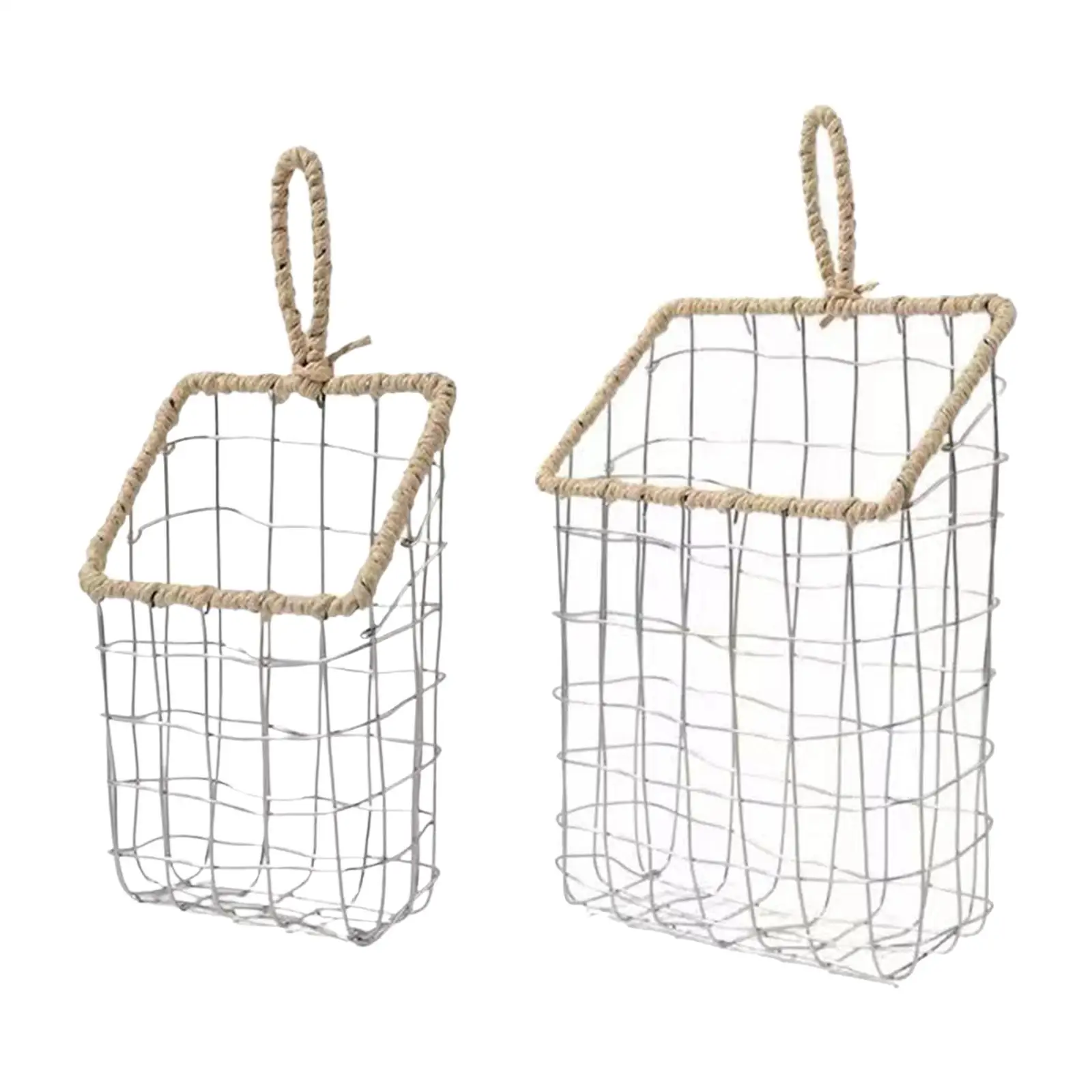 

Hanging Storage Basket Strong Portable Accessories Space Saving Basket Storage Rack for Stores Dormitory Closet Pantry Bathroom