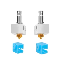 2 kits Anycubic Kobra / Kobra Neo Hot End, Heating Block, Throat Nozzle, Heating kit - 3D Printer Parts