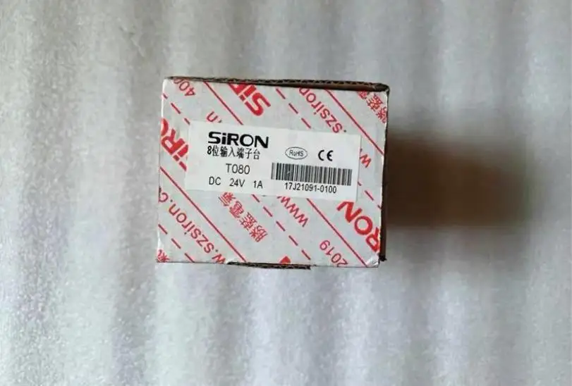 

1 шт. Новый входной клеммный блок SIRON T080 # B1610Y CL
