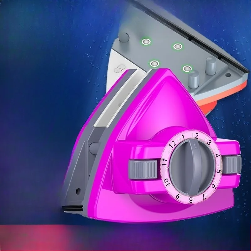 

Single and double three-layer strong magnetic, double-sided window tools for high-rise buildings
