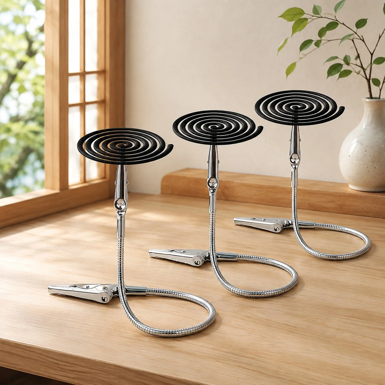 1/3Pcs Double-ended Mosquito Coil Clip Crocodile Bracket Extended Hose Broken Incense Holder Anti-fall Mosquito Incense