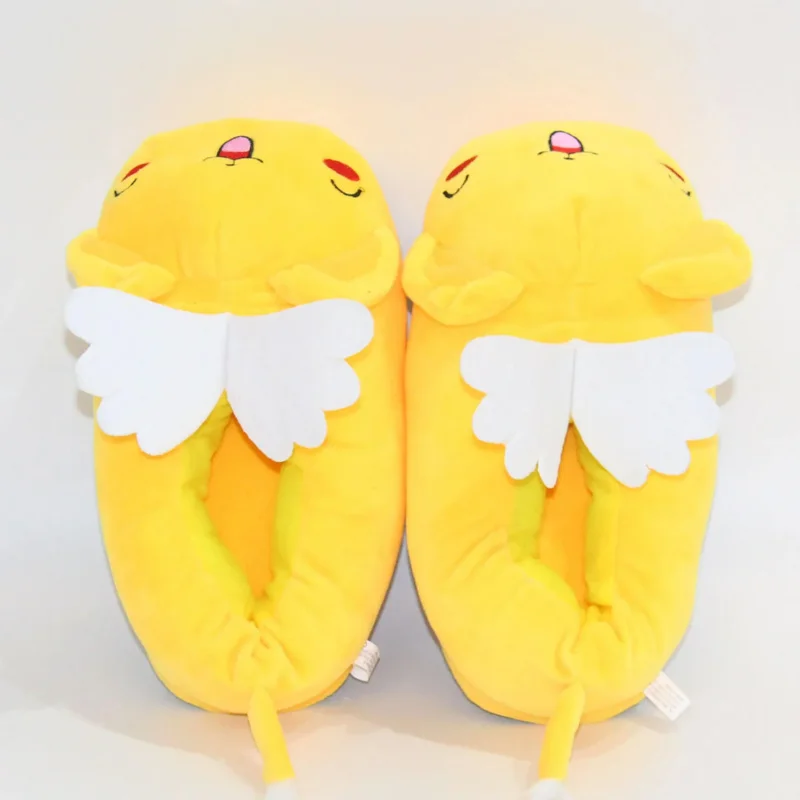 Cartoon Anime Cardcaptor Sakura Kero Soft Kawaii Fashion Slippers Adult Winter Indoor Warm Cute Shoes 2025 Hot Sale Girls Gift
